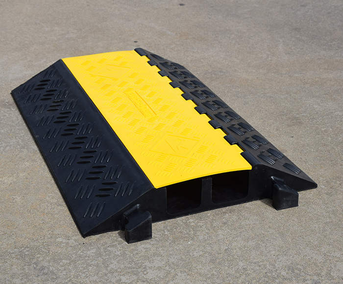 Vehicle Traffic 2 Channel Cable and Hose Protector